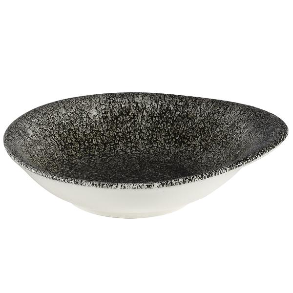 Салатник без борта Studio Prints Raku 0,17л 160х145мм Quartz Black Churchill RKBQID61