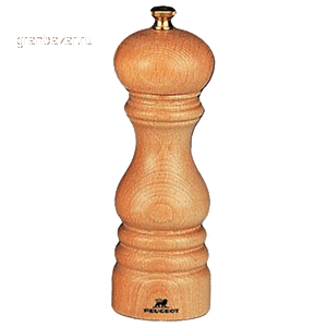 Мельница д/соли метал.мех.; дерево,металл; D=5.5,H=18см; св. дерево PEUGEOT 0870418/SME