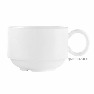 Чашка кофейная «Эмбасси вайт»; фарфор; 100мл Chef&Sommelier S0136