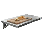 Стол консольный откидной Финист нерж.сталь 2мм 1050х360х430