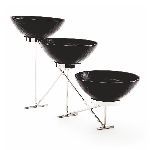 Подставка Hotelware фуршетная стойка 650х120х330 мм нерж. + 3 салатника меламин P.L. Proff Cuisine TS 6000
