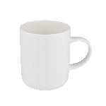 Кружка Fine Plus 275 мл d74 мм h92 мм белая фарфор Coupe Noble 095625А
