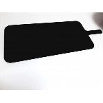 Доска для подачи/выкладки пиццы L 450 мм w 220 мм h 6 мм черный Shandong Hongze VNV0605 ш