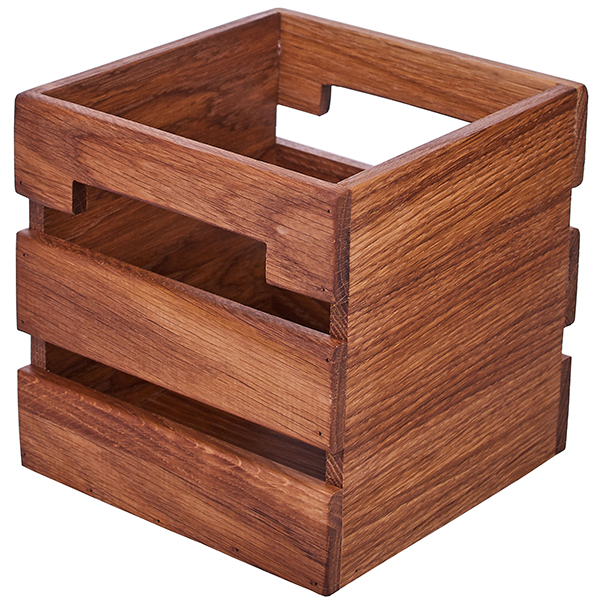Ящик для кондиментов; дуб; H=15,L=15,B=15см PPwood Q820O-00N