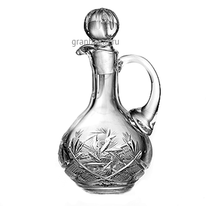 Графин «Мельница»; хрусталь; 150мл; D=82,H=174,B=87мм; прозр. Неман 5550-0.15