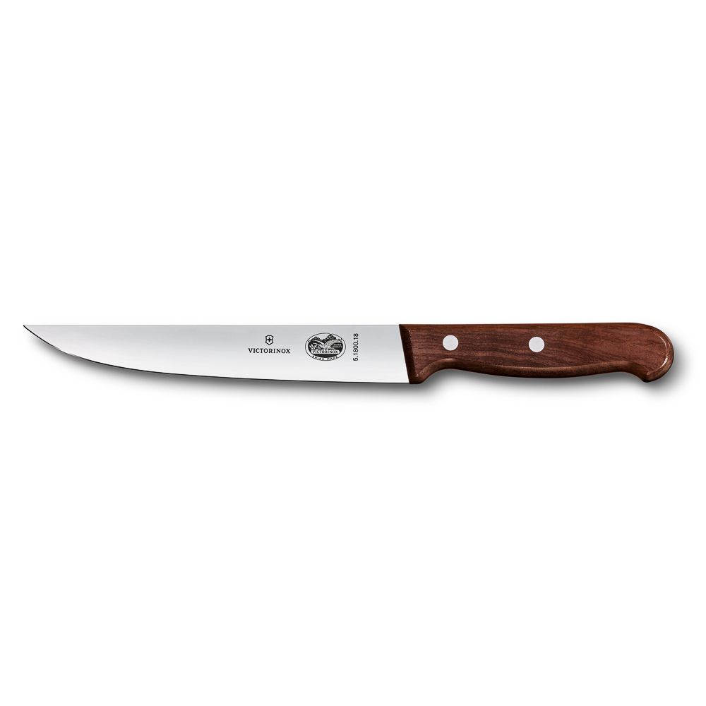 Нож для разделки Rosewood 180 мм, ручка розовое дерево Victorinox 5.1800.18