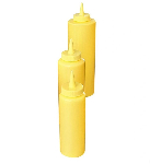 Емкость (диспенсер) для соусов 450 мл, желтая, пластик, P.L. Proff Cuisine JD-BSD16(желт.)