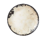 Тарелка «Валенсия Вега» плоская фарфор D=170мм кремов.,черный Rinart VLC17DZ-VEGA