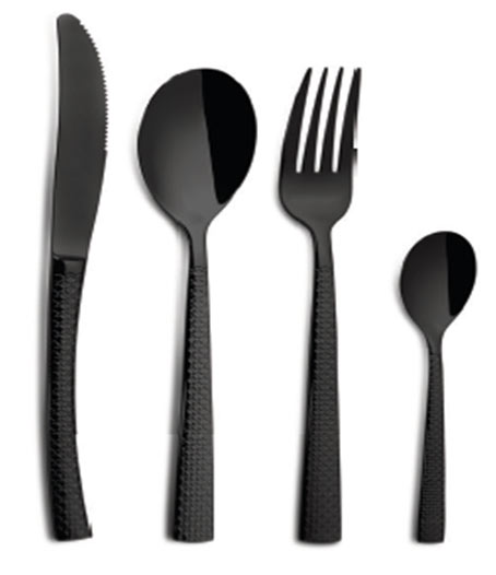 Ложка столовая HIDRAULIC BLACK 18% COMAS 7208