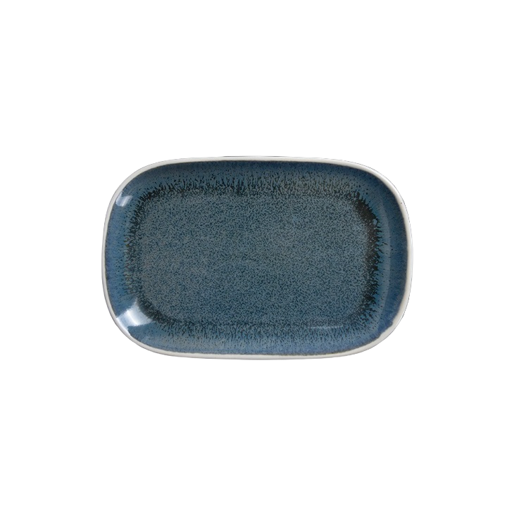 Блюдо прямоугольное 200х135 мм, голубой Corone Oceano