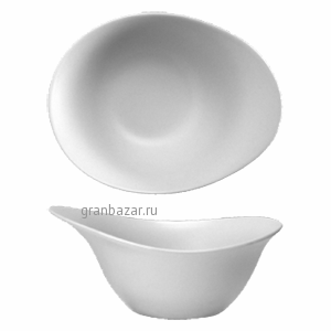 Салатник «ФриСтайл»; фарфор; 120мл; D=130,H=50,L=125,B=90мм; белый Steelite 1128 0525