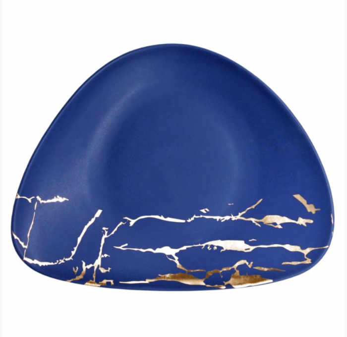 Тарелка Blue Gold 350х280 мм фарфор P.L. Proff Cuisine