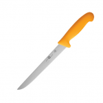 Нож д/мяса; сталь нерж.,пластик; L=24см; желт. MATFER 182541