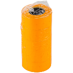 Этикет-лента 21*12/800 оранж.прямая(180)(10шт)