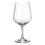 Бокал для вина «Апус» стекло 580мл D=99 H=205 мм прозр. Crystal Bohemia 91L/1SI95/0/00000/580-664