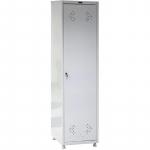 Шкаф хозяйственный металлический Практик LS-11-50 (500x500x1830 мм)