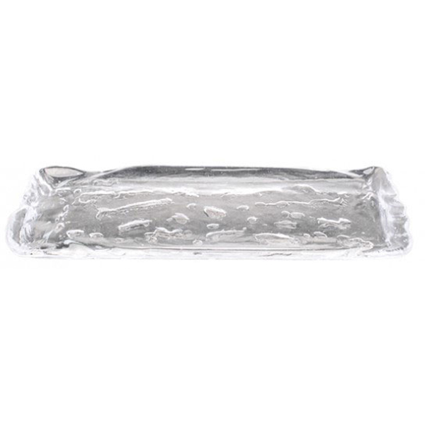 Блюдо сервировочное «Фрост»; стекло; L=34,B=11см; прозр. Pordamsa XGLAS-340