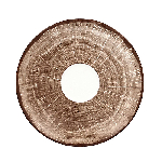 Блюдце WoodArt круг. темно-корич. d=130 мм., для арт. WDCLCU09, фарфор RAK WDCLSA13OB