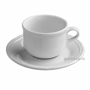 Блюдце «Увертюра»; фарфор; D=12,H=1.5см; белый Tognana OV00512