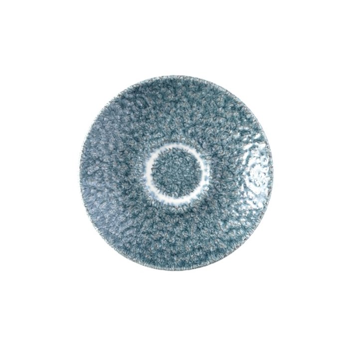 Блюдце Studio Prints Raku 118мм Topaz Blue Churchill RKTBESS1