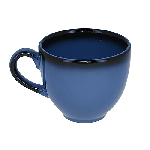 Чашка Lea круглая (90м л) 9 Cl., фарфор, синий RAK LECLCU09BL