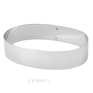 Форма конд.овал.; сталь нерж.; H=45,L=230,B=180мм MATFER 372504