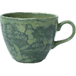 Чашка чайная «Аврора Визувиус Бёрнт Эмералд»; фарфор; 228мл; D=90мм; изумруд. Steelite 1783 x0021