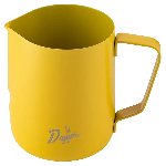 Молочник сталь нерж. 150мл D=54,H=66мм желт. Doppio LH150/Yellow