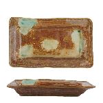 Блюдо прямоугольное Light Brown Frutti di Mare 250*150 мм h35 мм P.L. Proff Cuisine B240130525-2406A