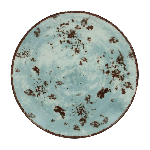 Тарелка RAK Porcelain Peppery круглая плоская 310 мм, голубой цвет NNPR31PBR