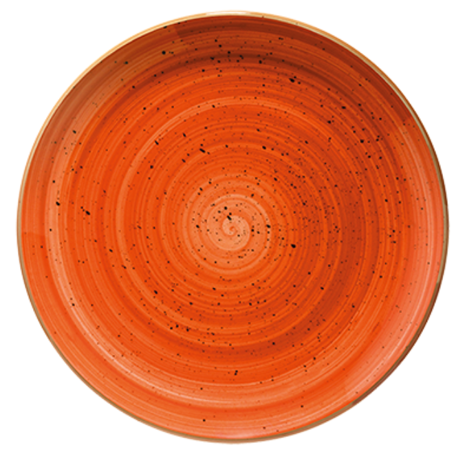 Тарелка плоская Terracota Aura 170 мм, терракот Bonna ATC GRM 17 DZ