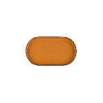 Блюдо для подачи Bliss с бортом H=27,L=304,B=174мм оранжев. фарфор KunstWerk CHP12515-J18