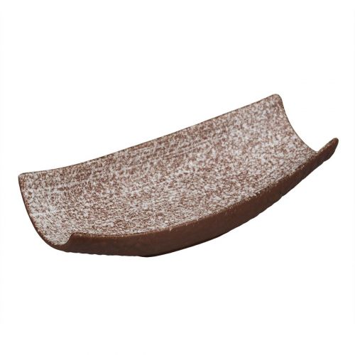 Блюдо Brown Taiga Untouched 250x120x60 мм, P.L. Proff Cuisine 16-155 BROWN B / К=24ШТ