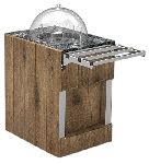 Прилавок диспенсер для тарелок тепловой Capital 505x700x1080(830)мм Refettorio RD20S