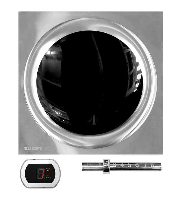 Плита индукционная WOK встраиваемая с 1 конфоркой Ø 310 мм Kocateq DC 5000M WOK drop in