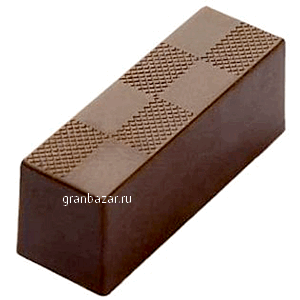 Форма д/шоколада «Брусок» (18шт); H=14,L=40,B=14мм MATFER 383003