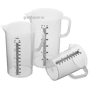 Мерный кувшин; полипроп.; 500мл; D=90/135,H=135мм; прозр. Paderno 47606-05