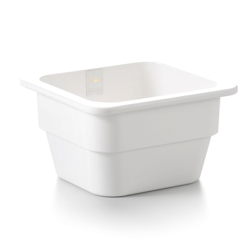 Гастроемкость меламиновая белая 1/6-h 100 мм 174х159х99 мм P.L. Proff Cuisine J447318-GC