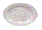 Блюдо овальное «Кашуб-хел»; фарфор; H=4,L=30,B=21см; белый Lubiana 258