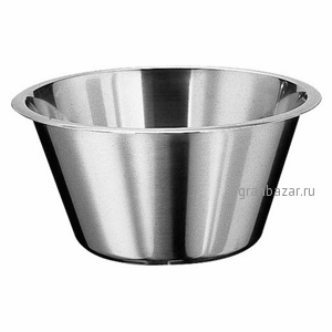 Миска; сталь нерж.; 25л; D=48.5,H=24см; металлич. Paderno 12580-45