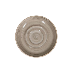 Блюдце 114 мм серо-коричневое Corone Natura