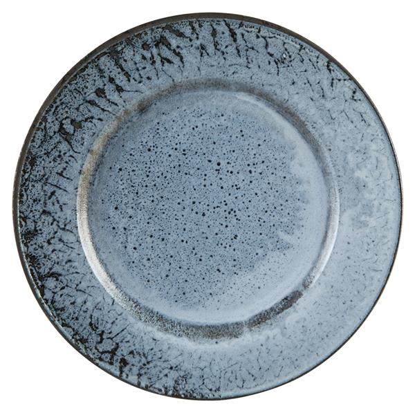 Тарелка плоская Frost фарфор, d 270 мм, h 25 мм, синий Porland 183227 FROST