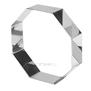Форма конд.8-угольная; сталь нерж.; H=4,L=24,B=24см MATFER 372423