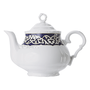 Чайник «Восток»; фарфор; 750мл; синий G.Benedikt VER417S1.000