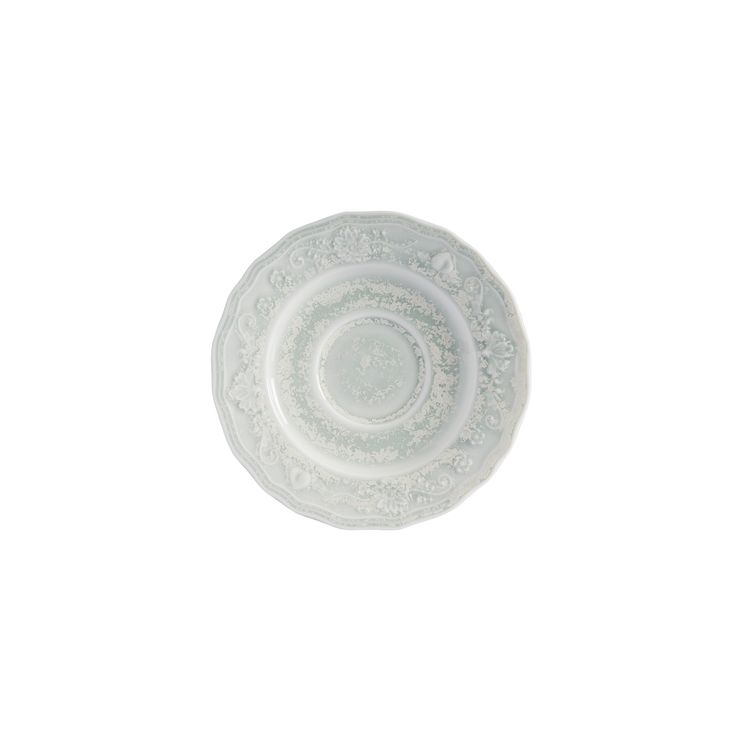 Блюдце Ardena d=150 мм. бело-голубая, волнистый край Bonna /1/6/1848/ ARDBE15KT