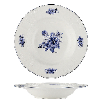 Тарелка глубокая для супа "Blue Flower" 230 мм, P.L. Proff Cuisine NY-YQA4706-BP-9X6