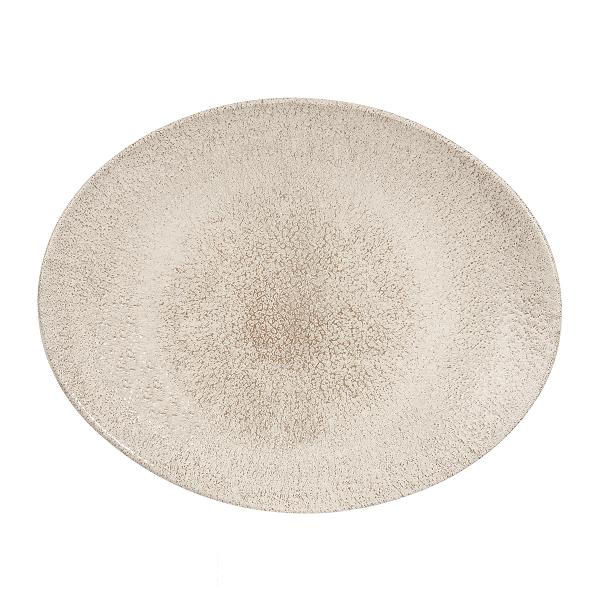 Блюдо овальное без борта Studio Prints Raku 270х229мм Agate Grey Churchill RKAGOP581
