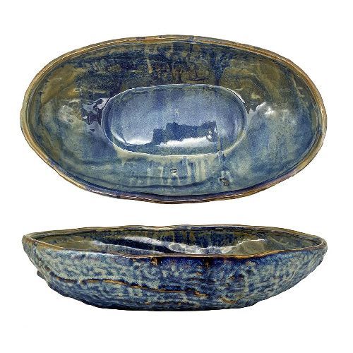 Блюдо Aqua Blue Style Buffet овальное 510х290 мм h120 мм 5,5 л P.L. Proff Cuisine [1] ZA0602-20-A