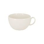 Чашка круглая "Barista" (250мл) 25 cl., блюдце CS4697, фарфор, молочно-белый SandStone Porcelain CS4696