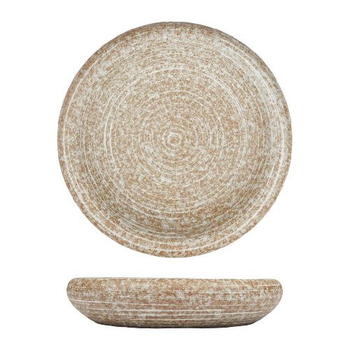 Блюдо круглое Brown Untouched Taiga d 202 мм h45 мм P.L. Proff Cuisine 23-794-1BROWN B
